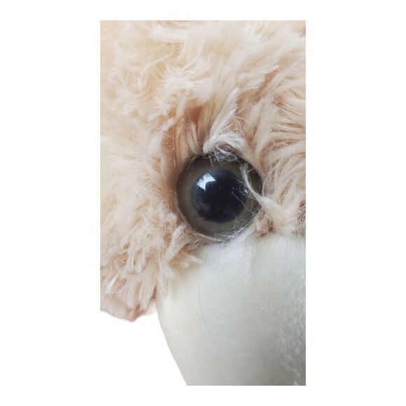 Kellytoy Valentines Day Bear w/Bow Plush Stuffed Animal Sweetheart Brown 14" - Picture 7 of 11